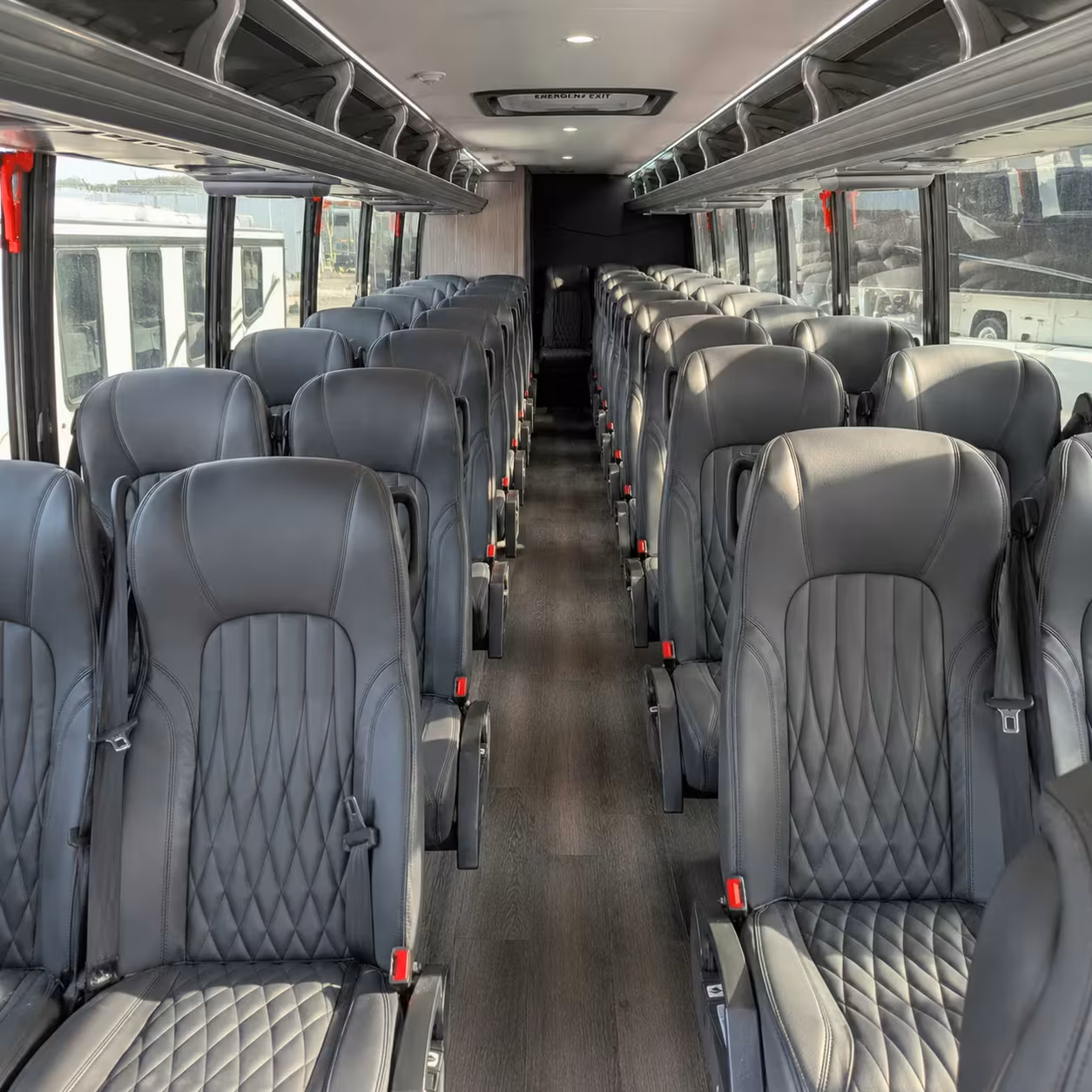 35 passenger minibus inside