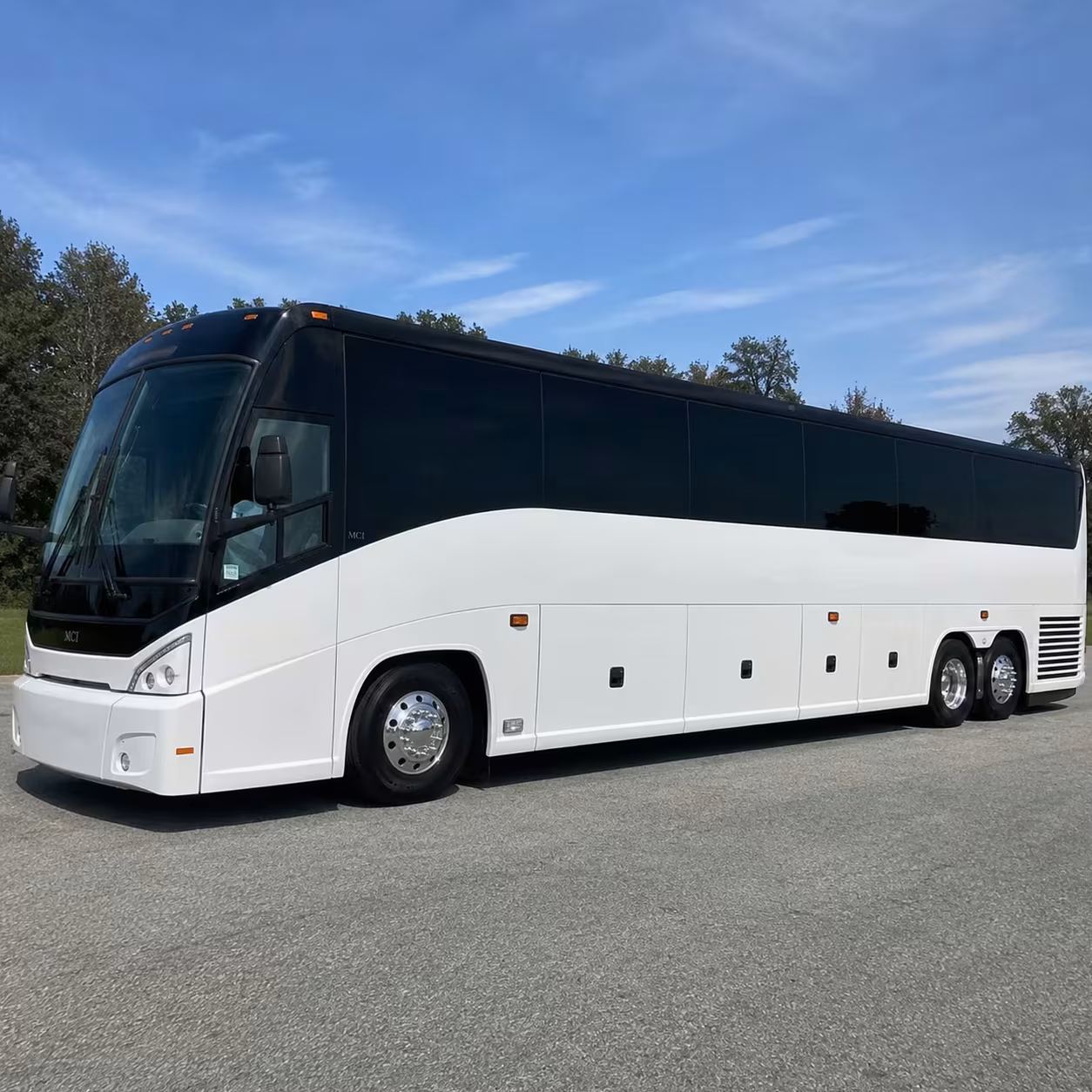 56 passenger charter bus