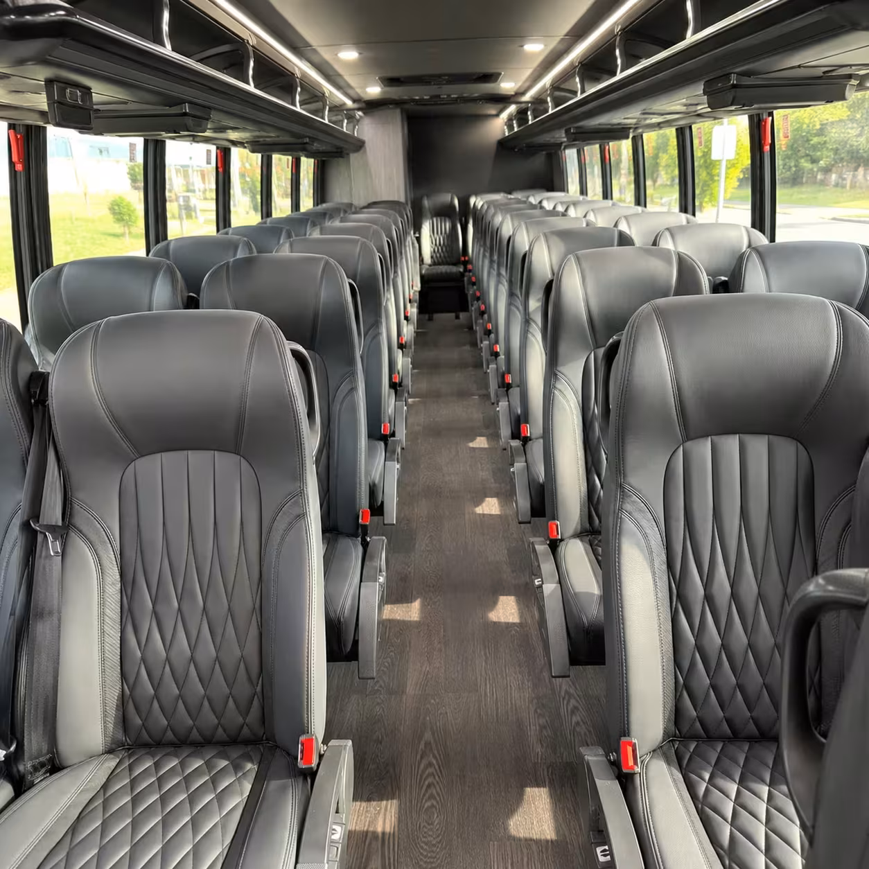 bryan 28 passenger minibus rental