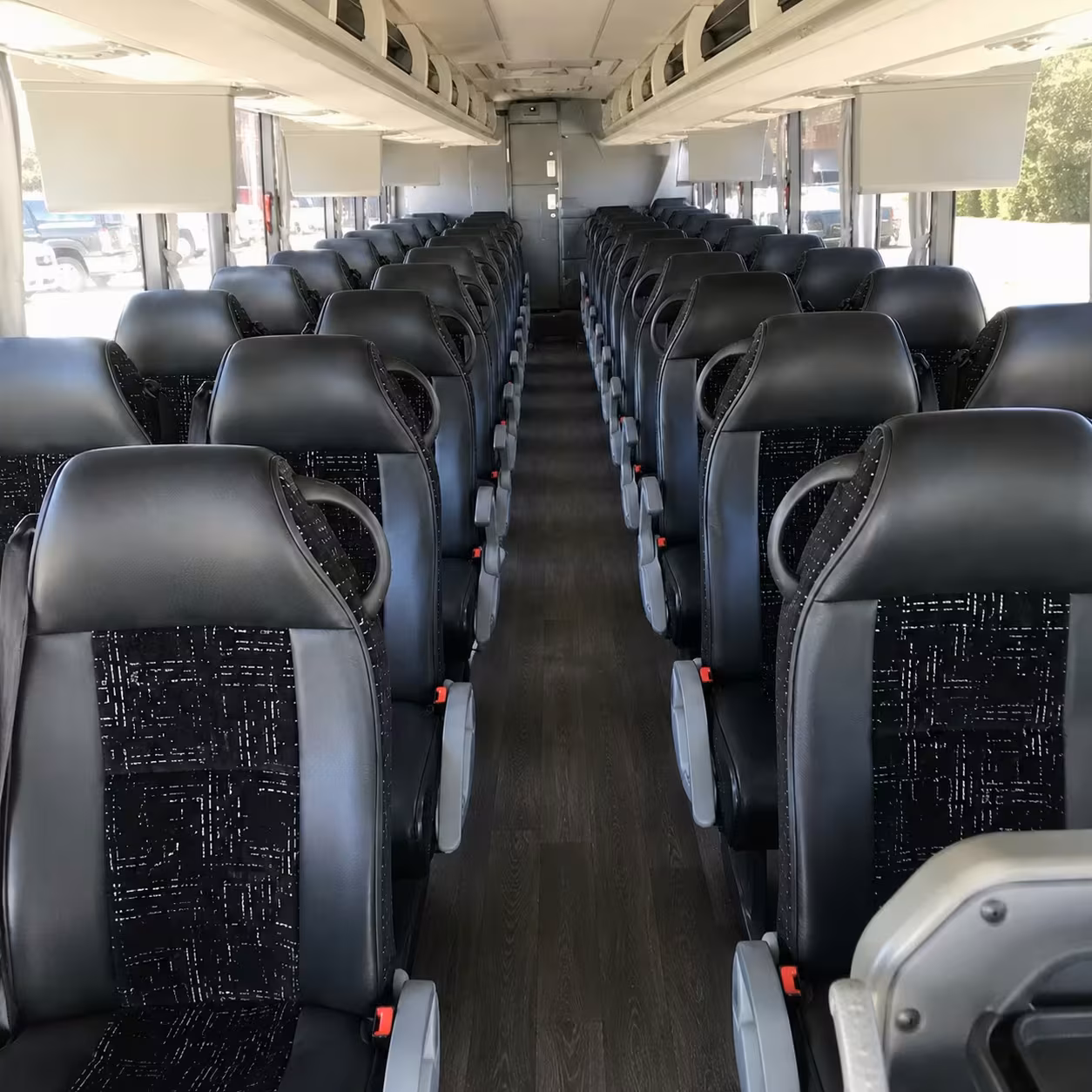 bryan charter bus interior