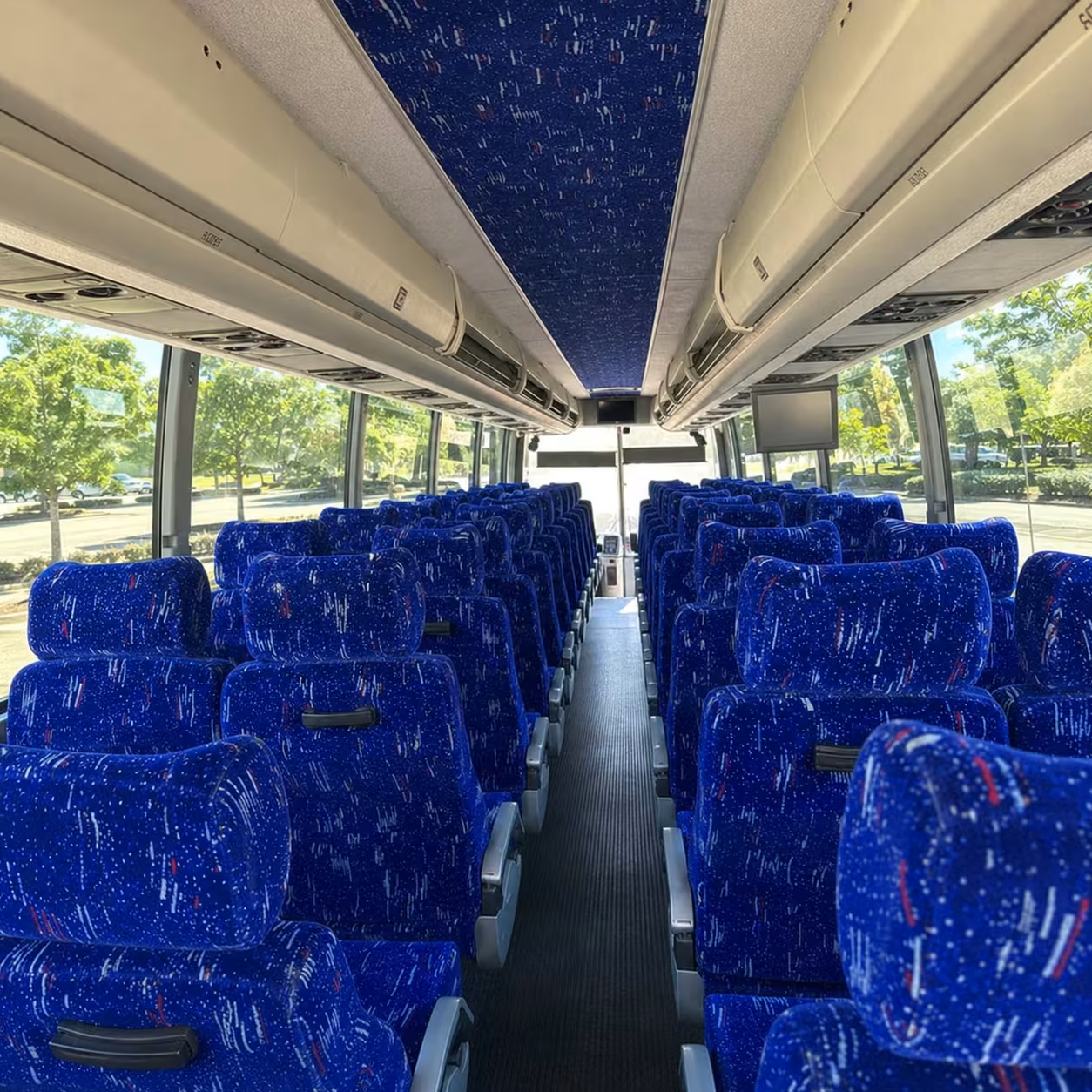 bryan charter bus rental inside