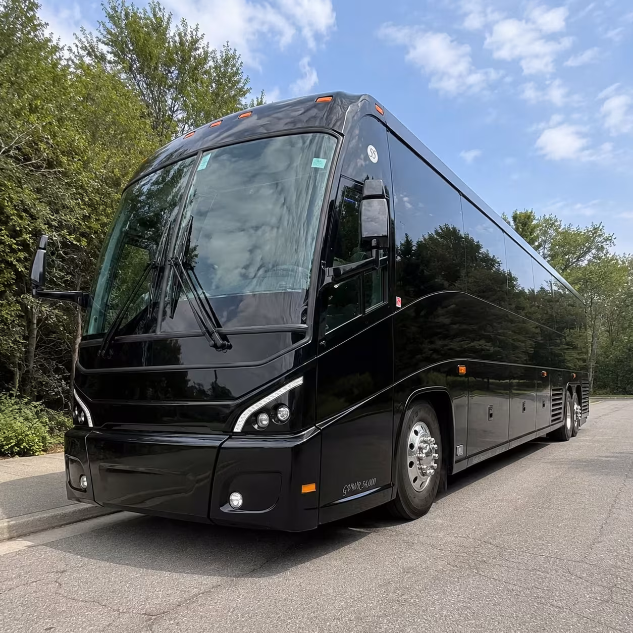 customize your long distance charter bus rental in bryan