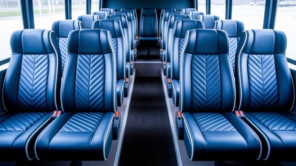 bryan 20 passenger minibus inside
