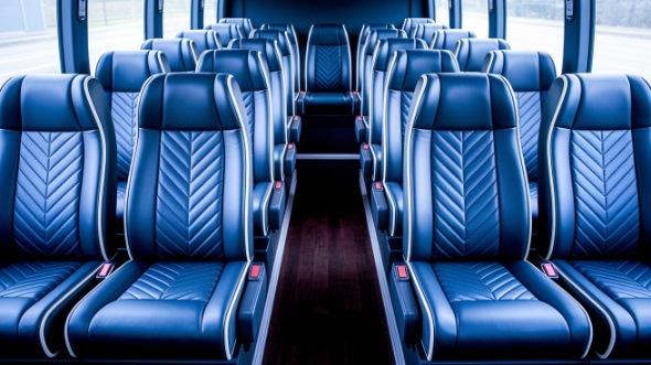 bryan 25 passenger minibus inside