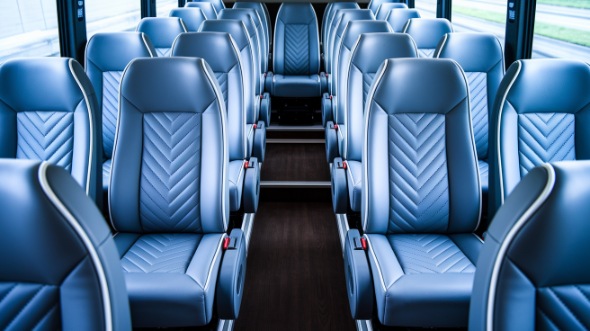bryan 28 passenger minibus inside