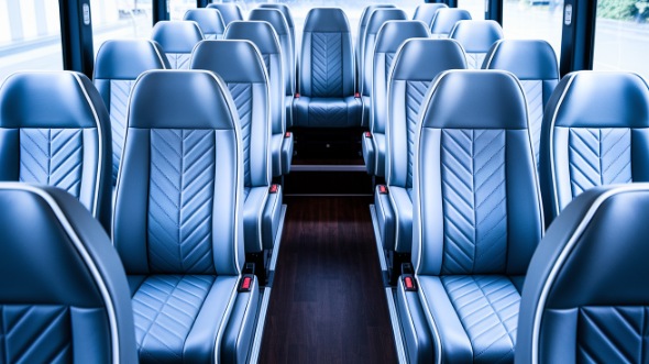 bryan 30 passenger minibus interior