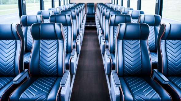 bryan 50 passenger charter bus rental