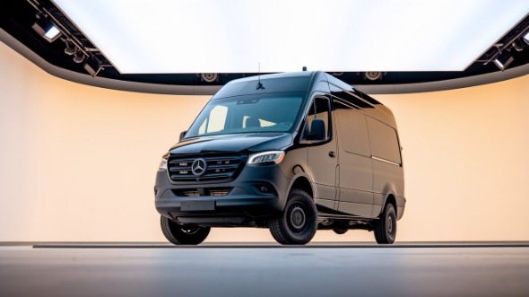 sprinter van with driver bryan